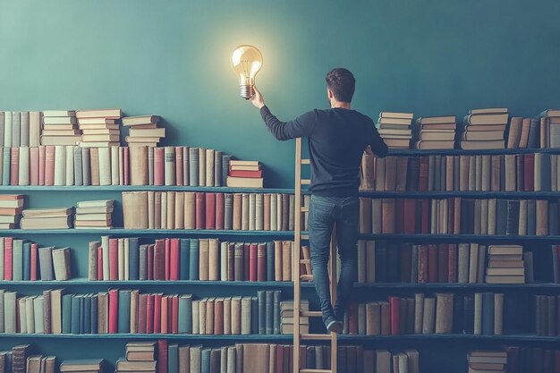 An author signing off on a manuscript